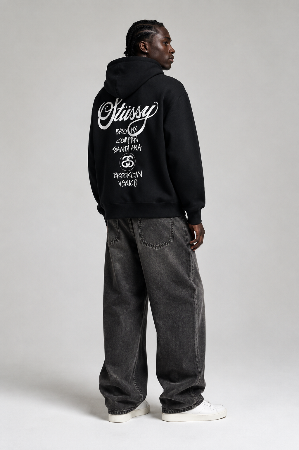 World Tour Hood Hoodie — Connect Streetwear